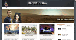 Desktop Screenshot of hafskjold.net